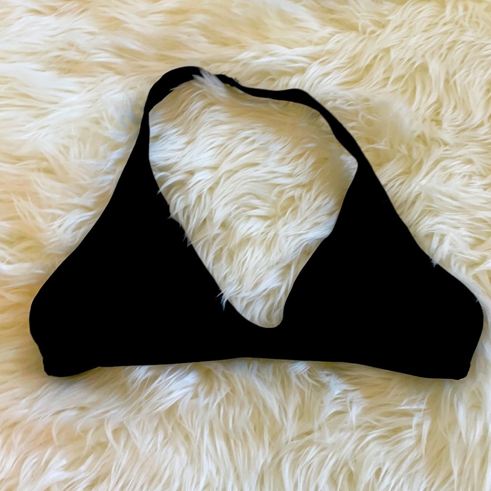 Custom Black Triangle top w/Clasp closure (S/M)